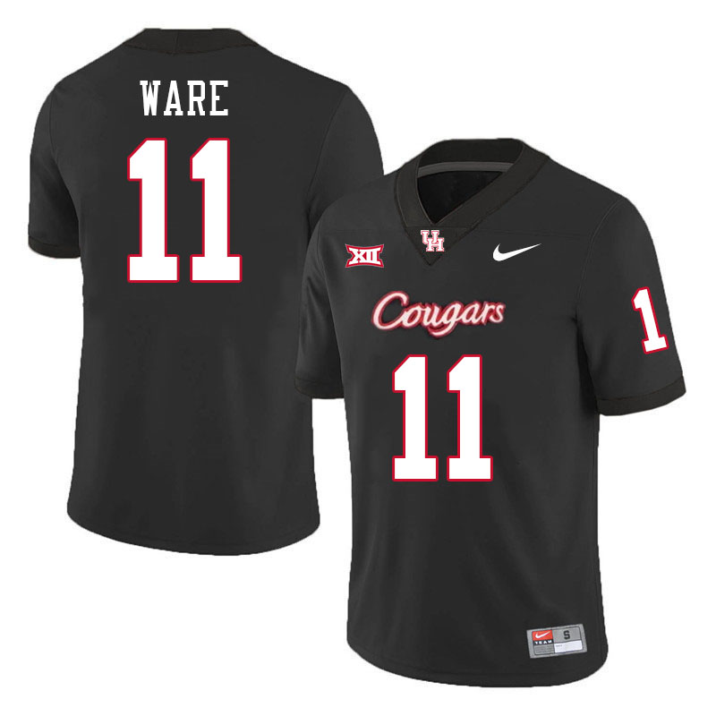 Andre Ware Houston Jersey,Houston Cougars #11 Andre Ware Jersey Youth College Uniforms-Black